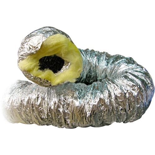 Ducto Aluminio Insonorizado 127mm 10mt