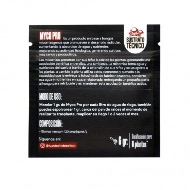 MICORRIZAS MYCO PRO 6G - SUSTRATO TECNICO
